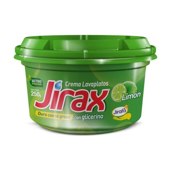 Crema Lavaplatos Jirax Limón 250 g