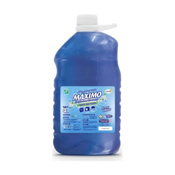 Jabón en Barra Líquido Máximo Aroma Cítrico 4 L