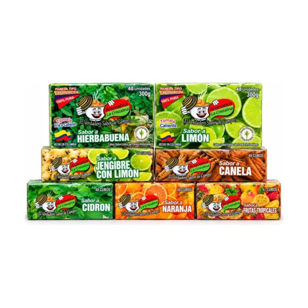 Aromática La Cristalina en Cubos x 48 Unidades