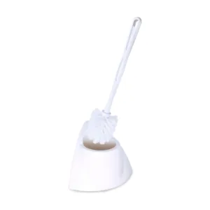 Cepillo Sanitario Blanco con Base Triangular