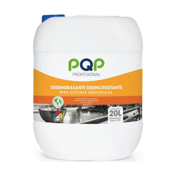 Desengrasante Desincrustante Cocinas Industriales PQP Profesional