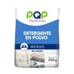 Detergente en Polvo Multiusos Sin Aroma PQP Profesional 20 kg