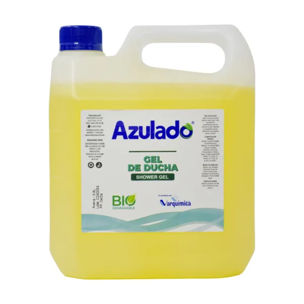 Gel de Ducha y Espuma de Baño Azulado