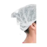 Gorro Desechable Plisado Blanco (Cofia)