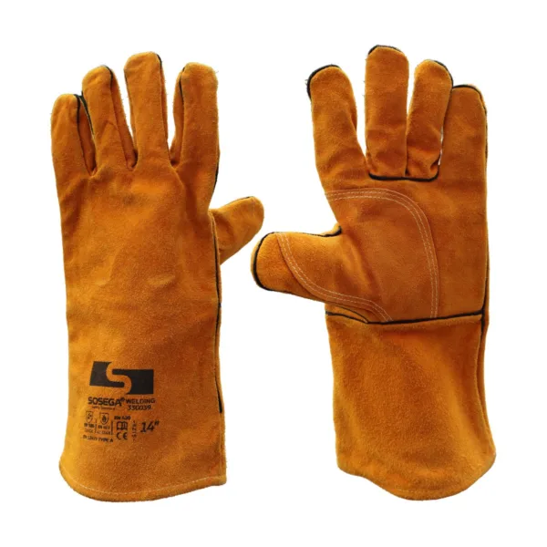 Guante de Carnaza para Soldador Welding Sosega