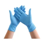 Guante de Nitrilo Desechable Azul 4 mils Sosega