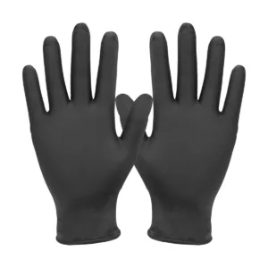 Guante de Nitrilo Desechable Negro 4 mils Sosega