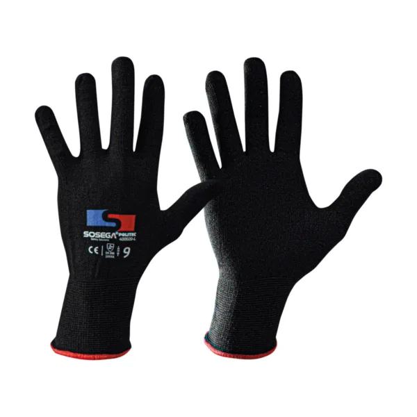 Guante de Nylon Politec Black Sosega