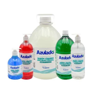 Jabón Líquido Antibacterial Azulado – Brisa 3,8 L