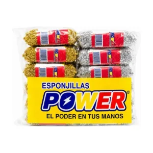 Esponja Oro Plata 1A x 12