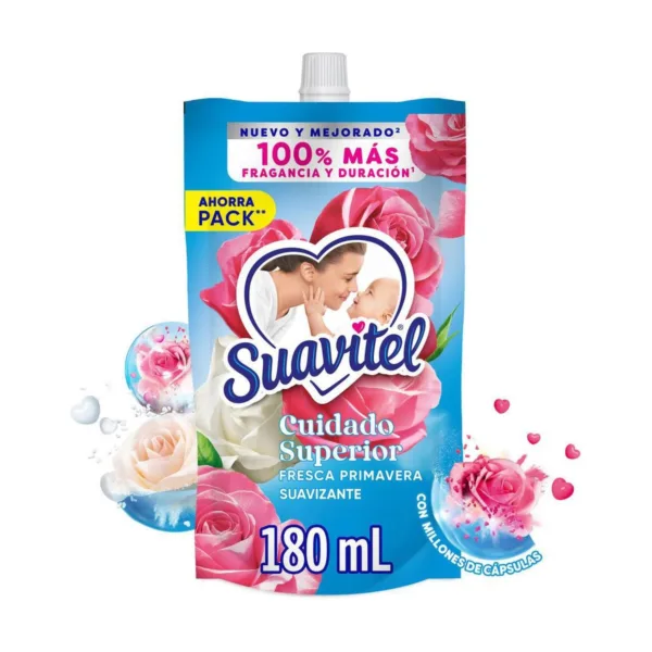 Suavizante Suavitel Fresca Primavera 180 ml