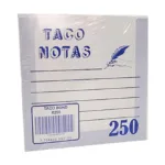 Taco de Papel para Notas