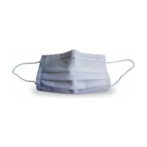 Tapabocas Desechable Azul con Elástico
